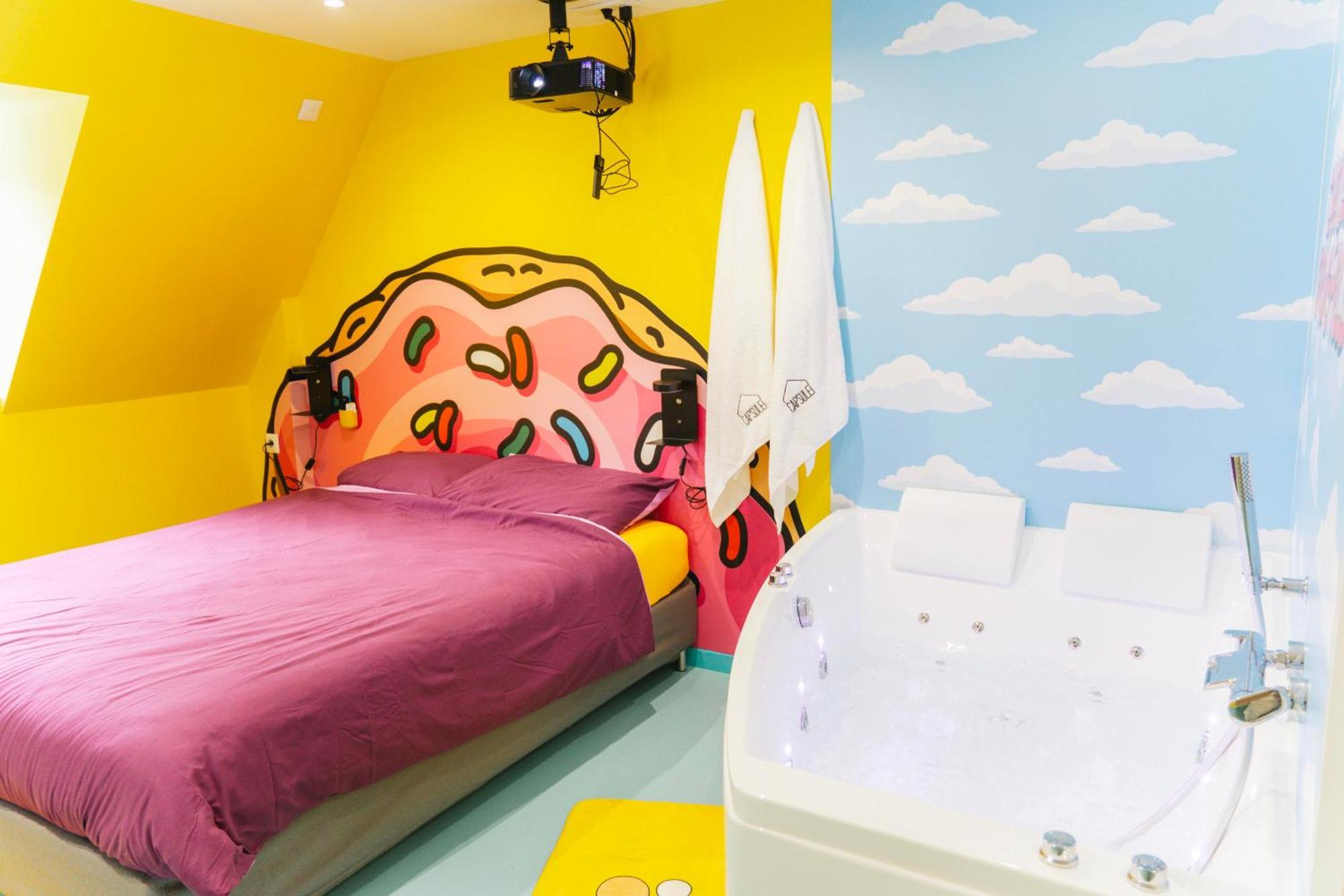Capsule Springfield - Balneo -Sauna - Billard Douai Exterior foto
