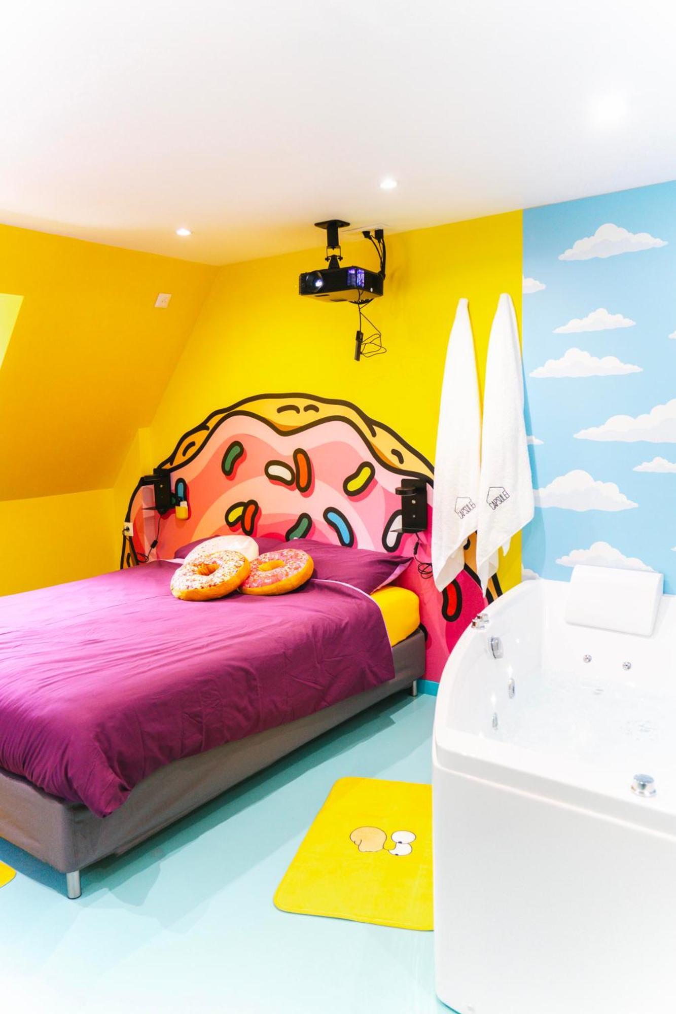 Capsule Springfield - Balneo -Sauna - Billard Douai Exterior foto